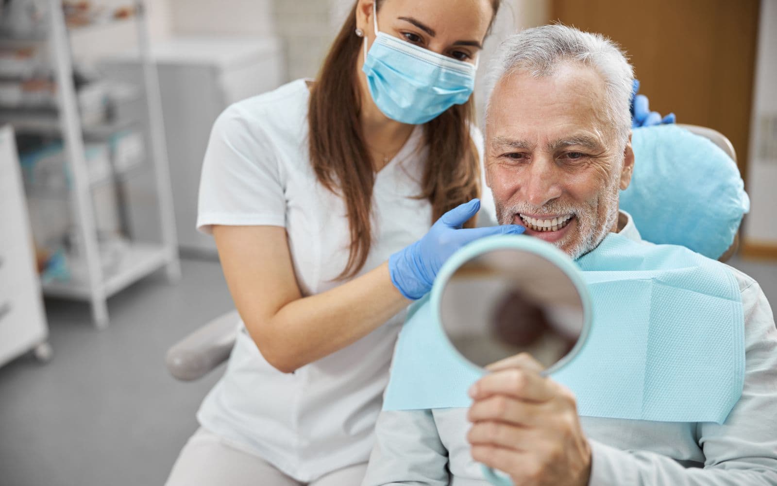 Geriatric dental care — clinic photo